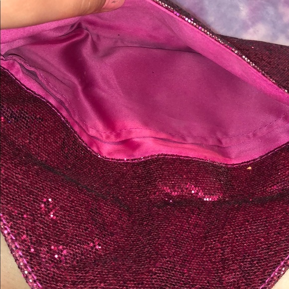 VICTORIA SECRET hand bag, glitter and pink - Picture 3 of 3